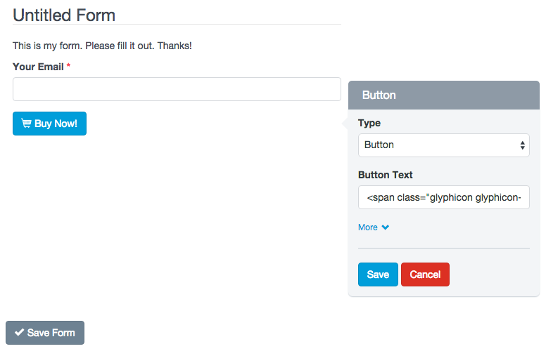 UnexplainableSolutions - Form Builder - Button